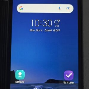 Asus Android Zenphone 2 Black Smartphone with Blue Display ZDOTD